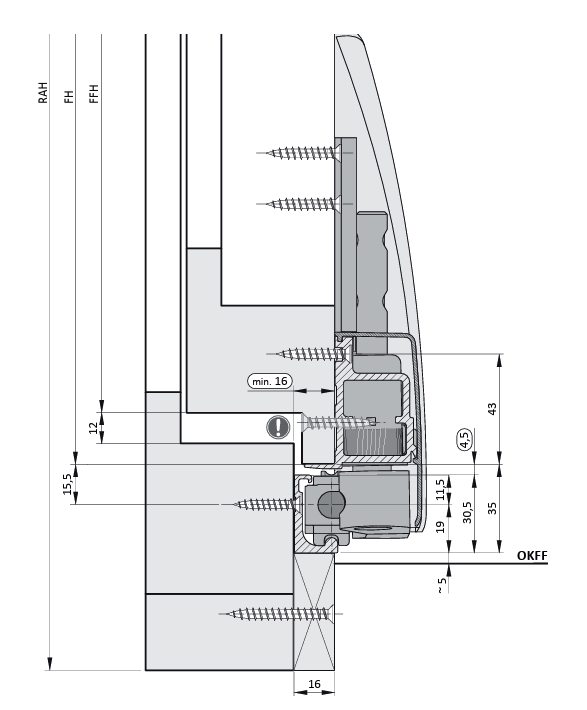 Siegenia PSK 160 Comfort